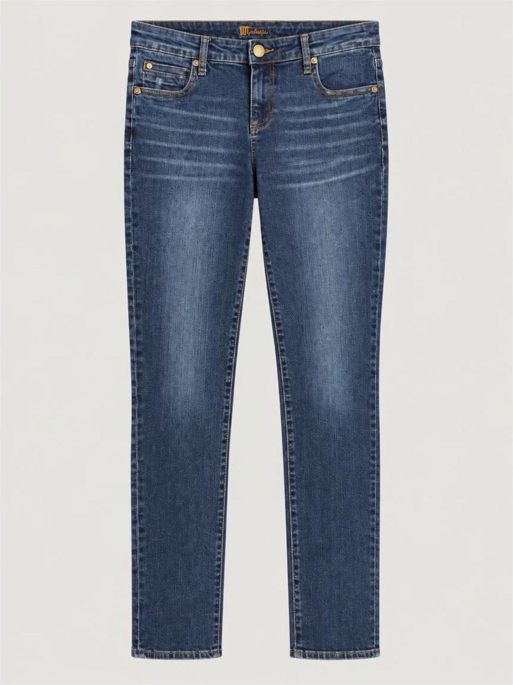 Kut From the Kloth Slim Fit Mid-Blue Skinny Jeans — 2